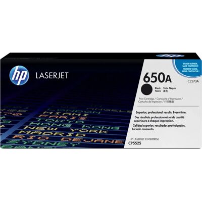 HP - 650A - Nero - Cartuccia toner HP - 650A - Nero - Cartuccia toner