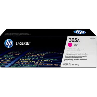 HP - 305A - Magenta - LaserJet Pro 300 M351 - Tonerkazetta HP - 305A - Magenta - LaserJet Pro 300 M351 - Tonerkazetta