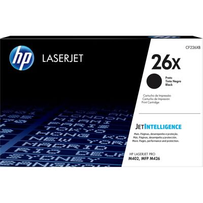 HP - 26X - Schwarz - LaserJet-Tonerkartusche HP - 26X - Schwarz - LaserJet-Tonerkartusche