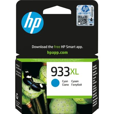 HP - 933XL CN054AE - Cyan - Høy kapasititet - Ink cartridge HP - 933XL CN054AE - Cyan - Høy kapasititet - Ink cartridge