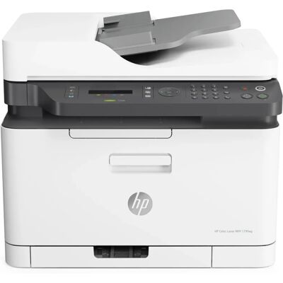 Hewlett-Packard HP Farvelaser MFP 179Fwg - Sølv - Multifunktionsprinter Hewlett-Packard HP Farvelaser MFP 179Fwg - Sølv - Multifunktionsprinter