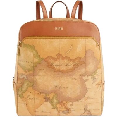 Alviero Martini 1a Classe - Καφέ τσάντα με γεωμετρική εκτύπωση - Rucksack Alviero Martini 1a Classe - Καφέ τσάντα με γεωμετρική εκτύπωση - Rucksack