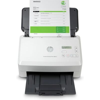 HP Scanjet Enterprise Flow 5000 s5 - Escáner de alimentación de hojas - Blanco HP Scanjet Enterprise Flow 5000 s5 - Escáner de alimentación de hojas - Blanco
