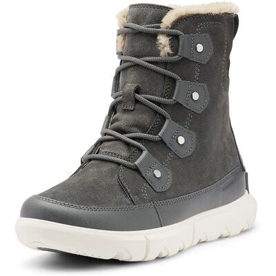 Sorel Explorer II Faux Fur Szare Zimowe Buty - Zimowe Buty Sorel Explorer II Faux Fur Szare Zimowe Buty - Zimowe Buty