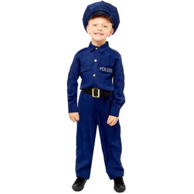 Amscan 9907048 Disfraz - Disfraz de policía para niños 6-8 Amscan 9907048 Disfraz - Disfraz de policía para niños 6-8