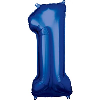Amscan 9907276 Blau Partyballon - Partydekoration Amscan 9907276 Blau Partyballon - Partydekoration