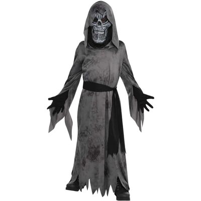Amscan - Grausiger Totenwächter - Grey Robe - Mask - Costume Amscan - Grausiger Totenwächter - Grey Robe - Mask - Costume