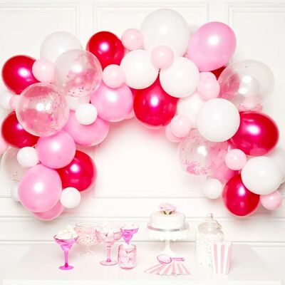 Amscan 9907433 Pinke Ballonbogen Partydeko Amscan 9907433 Pinke Ballonbogen Partydeko