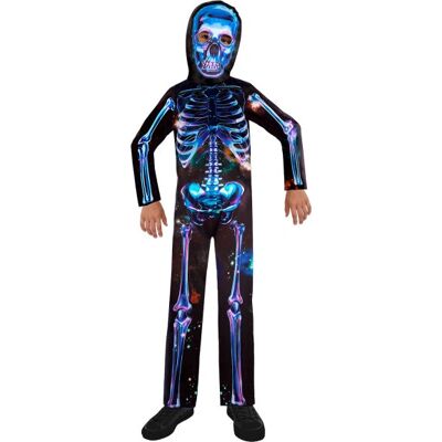 Disfraz de esqueleto neón de Amscan - Halloween Disfraz de esqueleto neón de Amscan - Halloween