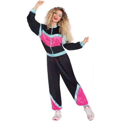 Amscan Model: Retro Black 80s Costume - Costumes Amscan Model: Retro Black 80s Costume - Costumes