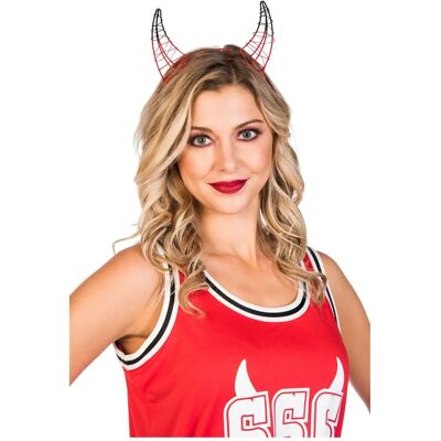 Bandeau de Diable Rouge Amscan - Bandeau Halloween Bandeau de Diable Rouge Amscan - Bandeau Halloween