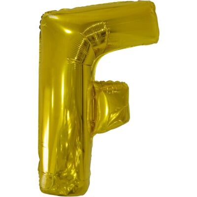 Amscan 9909581 Goldene Buchstabe F Folienballon - Partydekoration Amscan 9909581 Goldene Buchstabe F Folienballon - Partydekoration