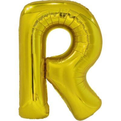 Amscan 9909593 Goldenes Buchstabe R Folienballon - Party Deko Amscan 9909593 Goldenes Buchstabe R Folienballon - Party Deko