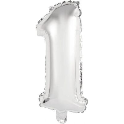 Amscan Modell 9909669 Silber Mini Partyballon - Ballon Amscan Modell 9909669 Silber Mini Partyballon - Ballon
