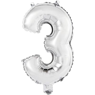Amscan 9909671 Silber Mini Party Ballon - Ballon Amscan 9909671 Silber Mini Party Ballon - Ballon