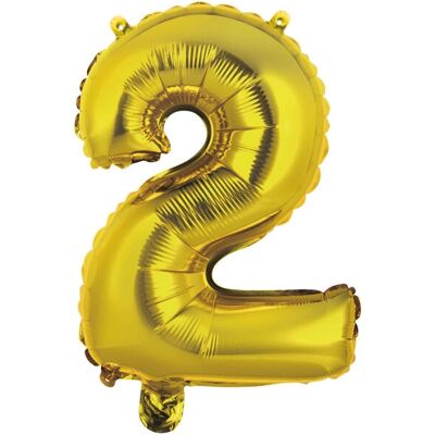 Amscan 9909680 Gold Party Ballon - Partydekoration Amscan 9909680 Gold Party Ballon - Partydekoration