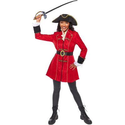 Amscan Lady Grace Czerwony Strój Piratki - Kostium dla kobiet Amscan Lady Grace Czerwony Strój Piratki - Kostium dla kobiet
