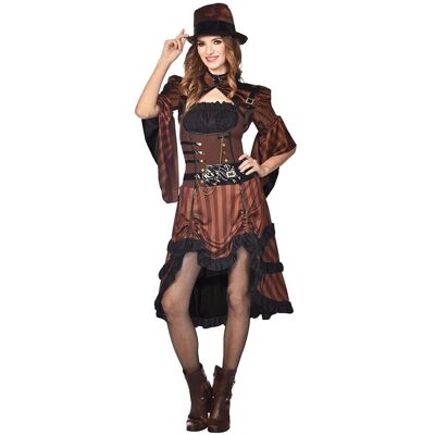 Amscan Lady Steampunk Barna Jelmez - Nő 36/38 - Jelmezek.hu Amscan Lady Steampunk Barna Jelmez - Nő 36/38 - Jelmezek.hu