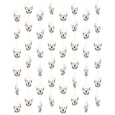 Amscan 9911667 Party Decoration - Skeleton Skeleton Skull White Paper - Halloween Amscan 9911667 Party Decoration - Skeleton Skeleton Skull White Paper - Halloween