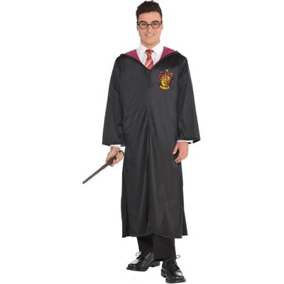 Amscan Gryffindor Harry Potter Kostüm - Robe, Kapuze, Offiziell Amscan Gryffindor Harry Potter Kostüm - Robe, Kapuze, Offiziell