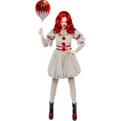 Amscan Pennywise Kostuum - Clown Fancy Dress voor Volwassenen Amscan Pennywise Kostuum - Clown Fancy Dress voor Volwassenen
