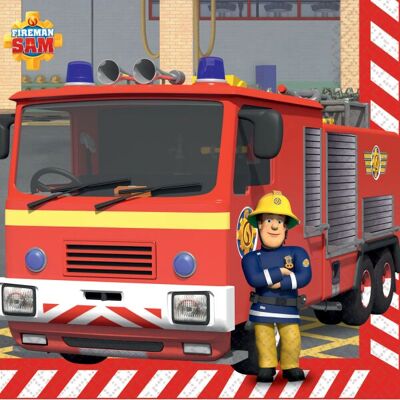 Amscan 9912960 Fireman Sam Serviettes - Serviettes en Papier - Publicité Amscan 9912960 Fireman Sam Serviettes - Serviettes en Papier - Publicité