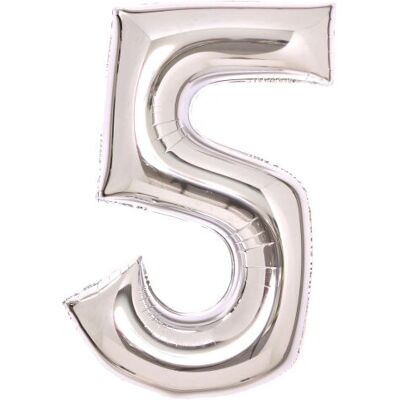 Amscan 9913230 Silber Partyballon - Partydekoration Amscan 9913230 Silber Partyballon - Partydekoration