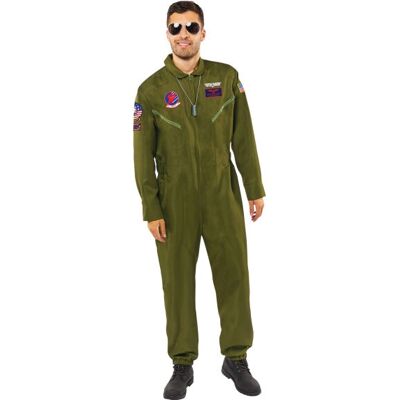 Amscan Maverick Green Costume - Top Gun Amscan Maverick Green Costume - Top Gun