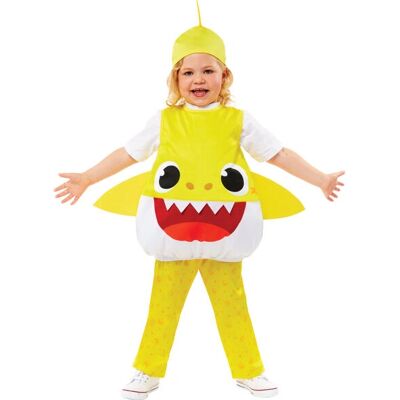 Costume Bambino BigBuy Squalo Giallo 3 Pezzi - Costumi per Bambini Costume Bambino BigBuy Squalo Giallo 3 Pezzi - Costumi per Bambini