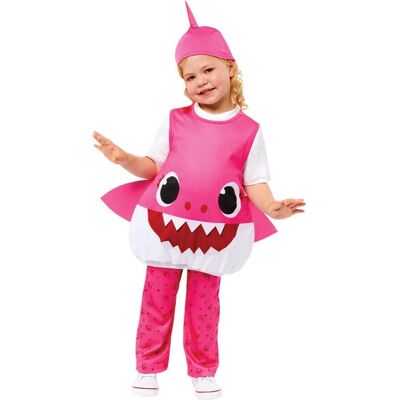 Costume Piccolo Squalo Rosa 3 Pezzi - Costume Costume Piccolo Squalo Rosa 3 Pezzi - Costume