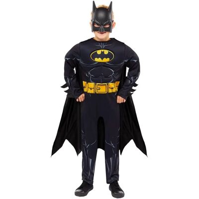 Amscan Batman Képregény Jelmez gyerekeknek Deluxe - Gyerekek 4-6 év fekete - Farsang & Fasching jelmezek Amscan Batman Képregény Jelmez gyerekeknek Deluxe - Gyerekek 4-6 év fekete - Farsang & Fasching jelmezek