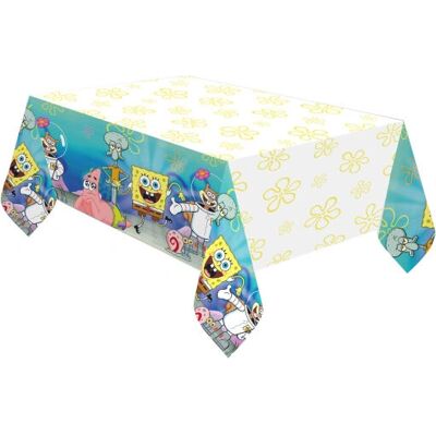 Amscan 9913550 Wegwerp papieren tafelkleed - SpongeBob Amscan 9913550 Wegwerp papieren tafelkleed - SpongeBob