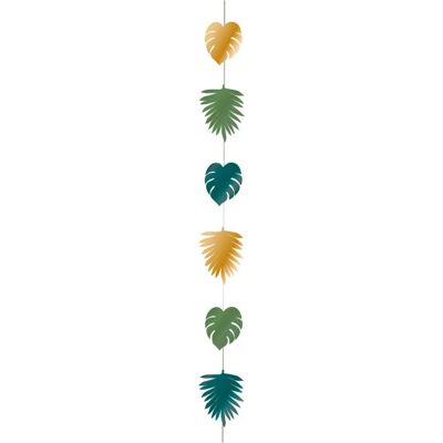 Decorazione per Festa Amscan 9913804 - Foglie Esotiche - Set di 4, 130cm Decorazione per Festa Amscan 9913804 - Foglie Esotiche - Set di 4, 130cm