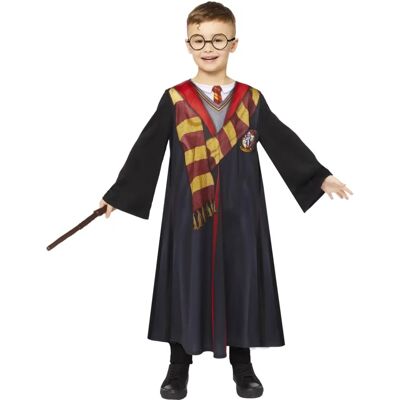 Kit Costume Harry Potter Amscan - Noir, 4-14Ans Kit Costume Harry Potter Amscan - Noir, 4-14Ans