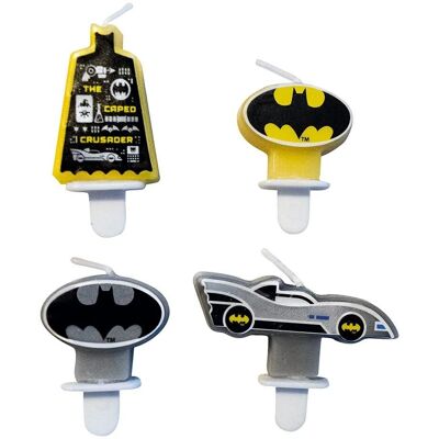 Bougie d'anniversaire Batman - Gotham City - Bougie anniversaire Bougie d'anniversaire Batman - Gotham City - Bougie anniversaire