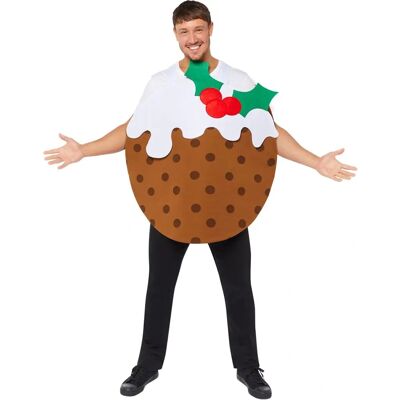 Amscan Christmas Pudding Costume - Unisex Festive Holiday Outfit Amscan Christmas Pudding Costume - Unisex Festive Holiday Outfit