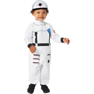 Amscan Baby Astronaut Costume - Baby & Toddler White Costume for Carnival & Party Amscan Baby Astronaut Costume - Baby & Toddler White Costume for Carnival & Party
