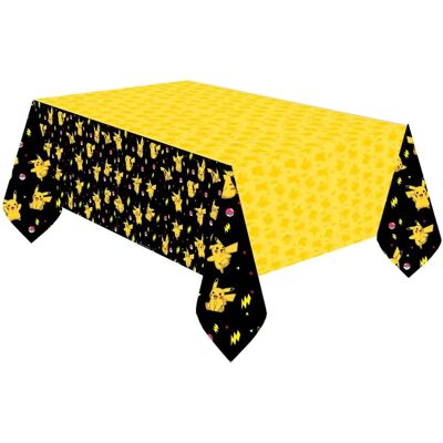 Amscan Toalha de Mesa Pikachu - 120x180cm Decoração Pokémon Amscan Toalha de Mesa Pikachu - 120x180cm Decoração Pokémon