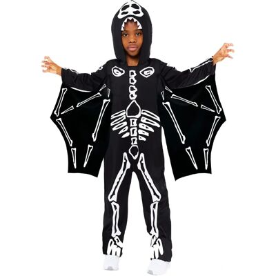 Dětský kostým skeleta pterosaur Amscan - 10-12 let černý - Kostýmy na karneval a Halloween Dětský kostým skeleta pterosaur Amscan - 10-12 let černý - Kostýmy na karneval a Halloween