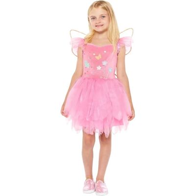 Disfraz de hada mariposa rosa Amscan para niñas - 3-4 años Disfraz de hada mariposa rosa Amscan para niñas - 3-4 años