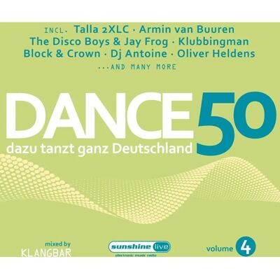 Zyx Music Dance 50 Vol. 4 - Vari - Compilation CD doppio Zyx Music Dance 50 Vol. 4 - Vari - Compilation CD doppio