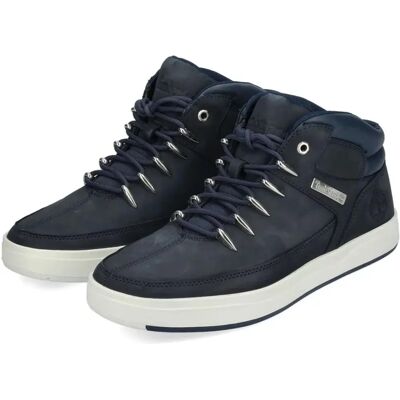 Timberland Davis Square Hiker Nylon Blu - Scarpe da Escursionismo Timberland Davis Square Hiker Nylon Blu - Scarpe da Escursionismo