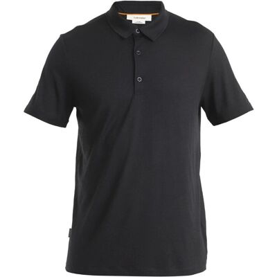 Icebreaker Merino 150 Tech Lite III Polo (0A56WK) - svart Icebreaker Merino 150 Tech Lite III Polo (0A56WK) - svart
