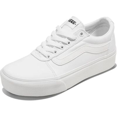 Vans Ward Platform Sneakers - Unisex Textile Casual Shoes Vans Ward Platform Sneakers - Unisex Textile Casual Shoes