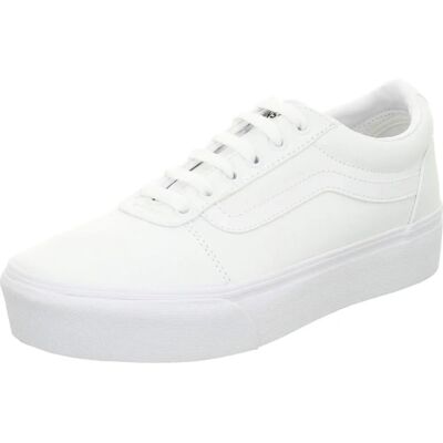 Sneaker Vans Ward Piattaforma - Bianco - Taglia 7 Sneaker Vans Ward Piattaforma - Bianco - Taglia 7