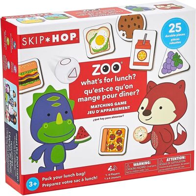 Skip Hop Utbildningsspel Vad är till lunch? Zoo Skip Hop Utbildningsspel Vad är till lunch? Zoo