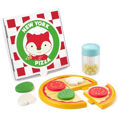 Zestaw do Zabawy Pizzy Wielokolorowy Skip Hop – 12 Elementów Zestaw do Zabawy Pizzy Wielokolorowy Skip Hop – 12 Elementów