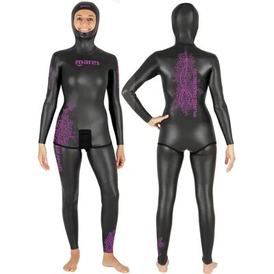 Giacca in neoprene Prism Skin Mares Pure Passion - Donna, 3mm, Nero S Giacca in neoprene Prism Skin Mares Pure Passion - Donna, 3mm, Nero S