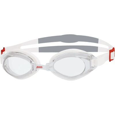 Occhialini da nuoto Zoggs Endura - Unisex Adulti Bianco / Rosso / Trasparente Occhialini da nuoto Zoggs Endura - Unisex Adulti Bianco / Rosso / Trasparente