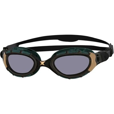 Zoggs Predator Flex Titanium Reactor Black/Gold/Titanium Swim Goggles - Unisex Zoggs Predator Flex Titanium Reactor Black/Gold/Titanium Swim Goggles - Unisex